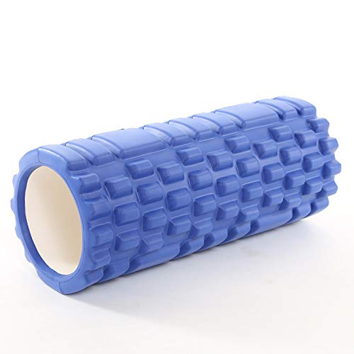 Roller for Exercise, Fitness, Back Pain, Deep Tissue Massage, and Physiotherapy(Pack of 1, Blue)