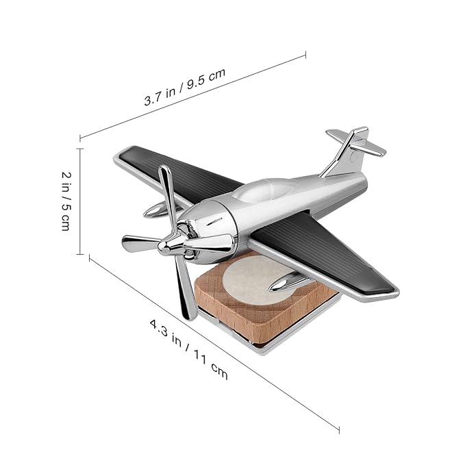 A Look&Took Car Desk Board Solar Power Mini Helicopter