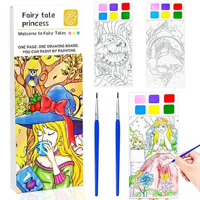 Watercolor Coloring Books