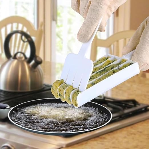 Creative Fritters Hand Cutting Scoop | Creative Kitchen Triple Meatball Maker