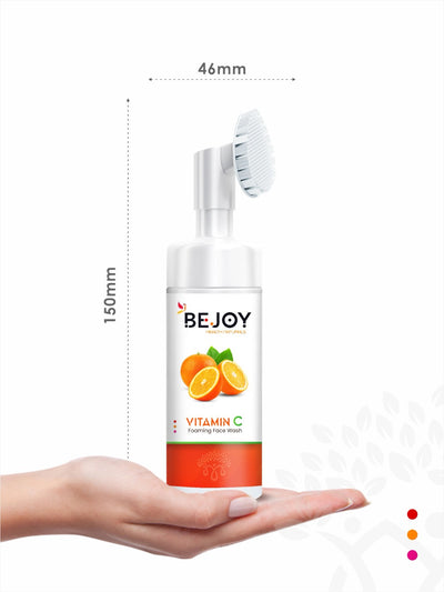 BE JOY VITAMIN C FOAMING FACE WASH